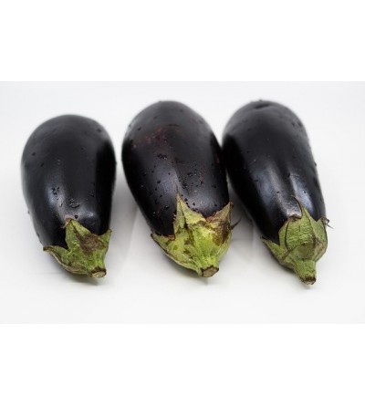 2 aubergines